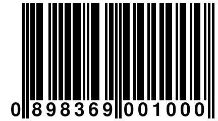 0 898369 001000