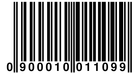 0 900010 011099