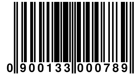 0 900133 000789