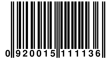 0 920015 111136