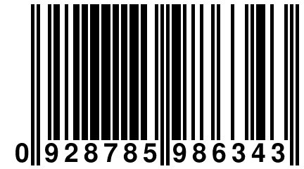 0 928785 986343