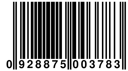 0 928875 003783