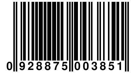 0 928875 003851