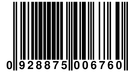 0 928875 006760