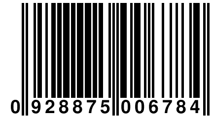 0 928875 006784