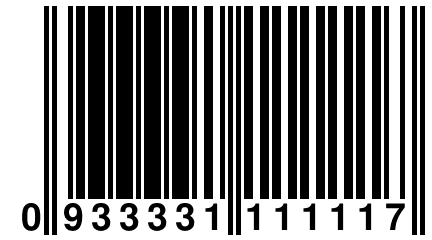 0 933331 111117