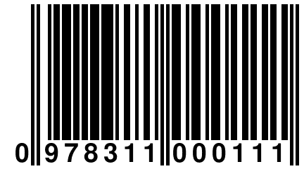 0 978311 000111