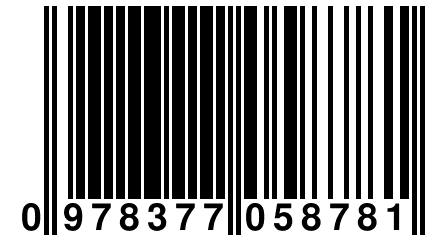 0 978377 058781