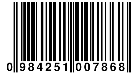 0 984251 007868