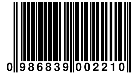 0 986839 002210