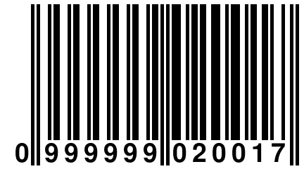 0 999999 020017