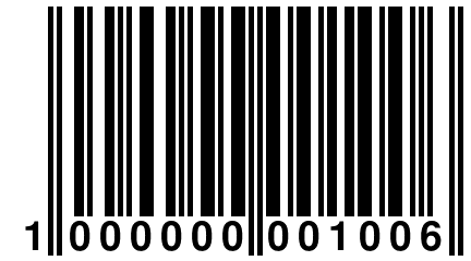 1 000000 001006