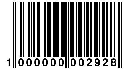 1 000000 002928