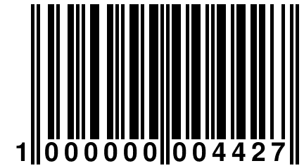 1 000000 004427