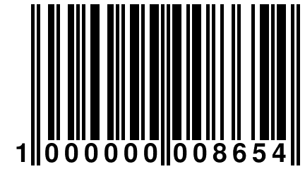 1 000000 008654