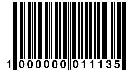 1 000000 011135