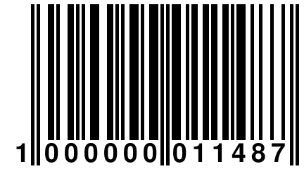 1 000000 011487