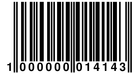 1 000000 014143