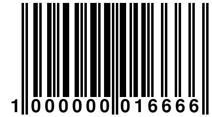 1 000000 016666