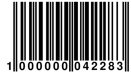 1 000000 042283