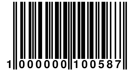 1 000000 100587