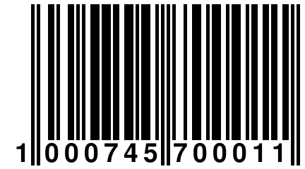 1 000745 700011