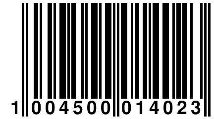 1 004500 014023