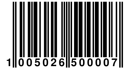 1 005026 500007