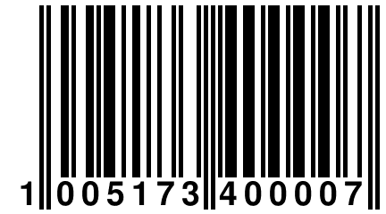 1 005173 400007