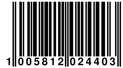 1 005812 024403