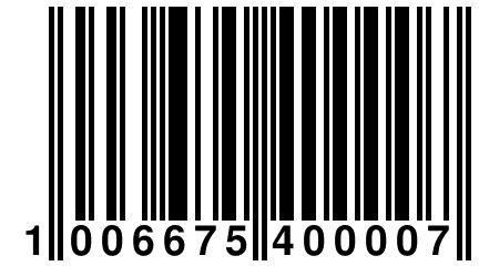 1 006675 400007