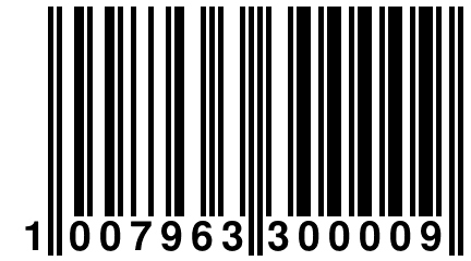 1 007963 300009