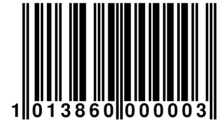 1 013860 000003