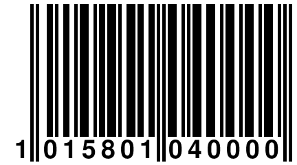 1 015801 040000