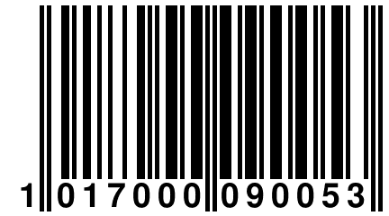 1 017000 090053