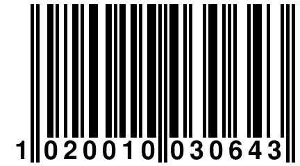 1 020010 030643