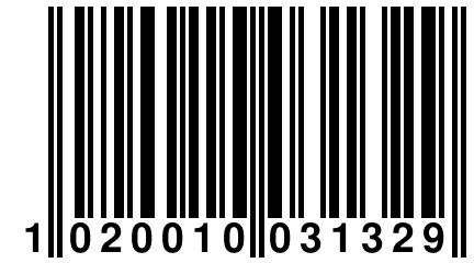 1 020010 031329