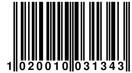 1 020010 031343