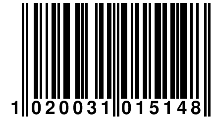 1 020031 015148