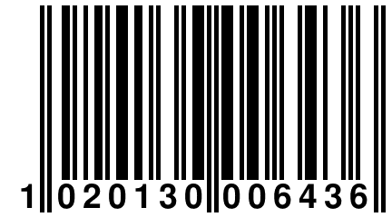 1 020130 006436