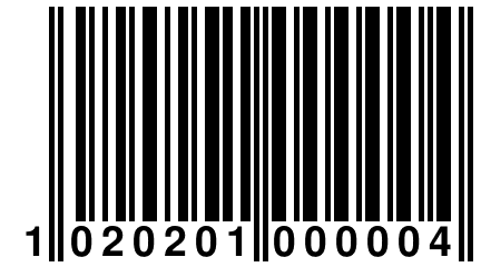 1 020201 000004