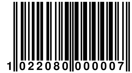 1 022080 000007