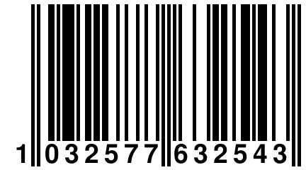 1 032577 632543