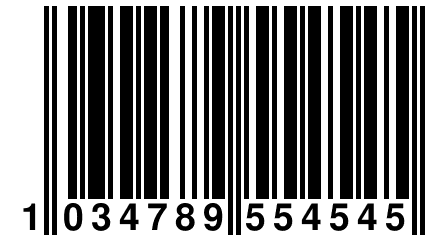 1 034789 554545