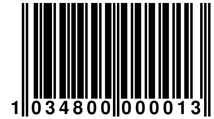 1 034800 000013