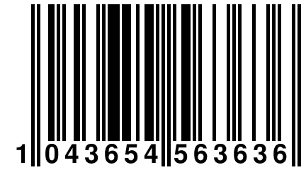 1 043654 563636