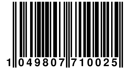 1 049807 710025