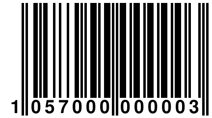 1 057000 000003