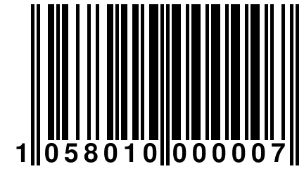 1 058010 000007