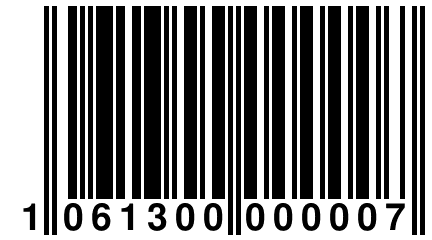 1 061300 000007